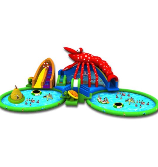 Location gonflable parc aquatique