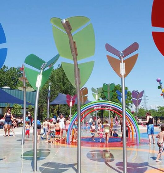 vente mâts jeux aquatiques inox