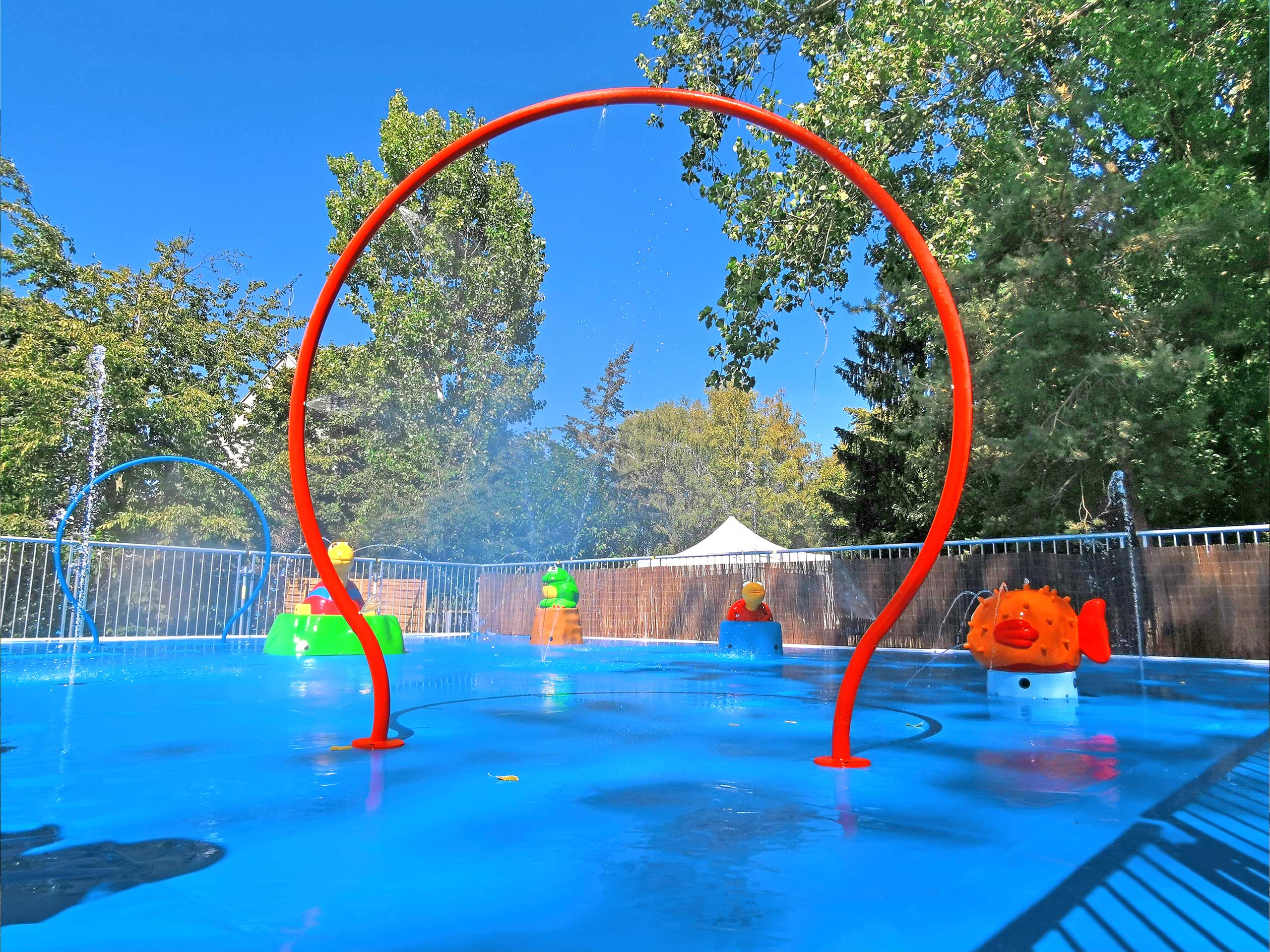 Aqua Event - Aire de jeux aquatiques, espace ludique et récréatif en ville Aire jeux aquatiques Aqua Event espaces publics été collectivités