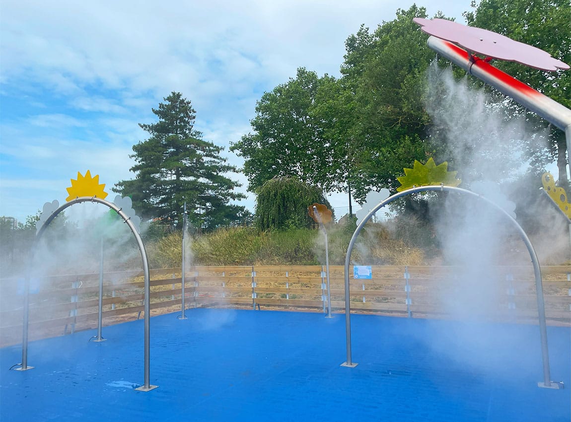 aire de brumisation décorée colorée nord location pour collectivités