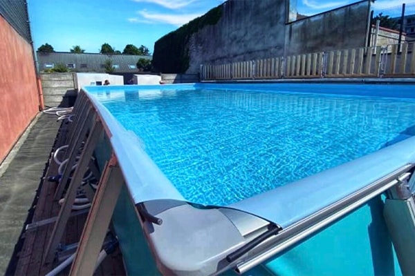 Aqua Event - Bassin Aquaplus hors sol pour projets éducatifs natation installation bassin Aquaplus mobile