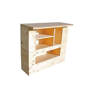 location comptoir bois palette