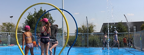 plateforme aqualudique non filtrée