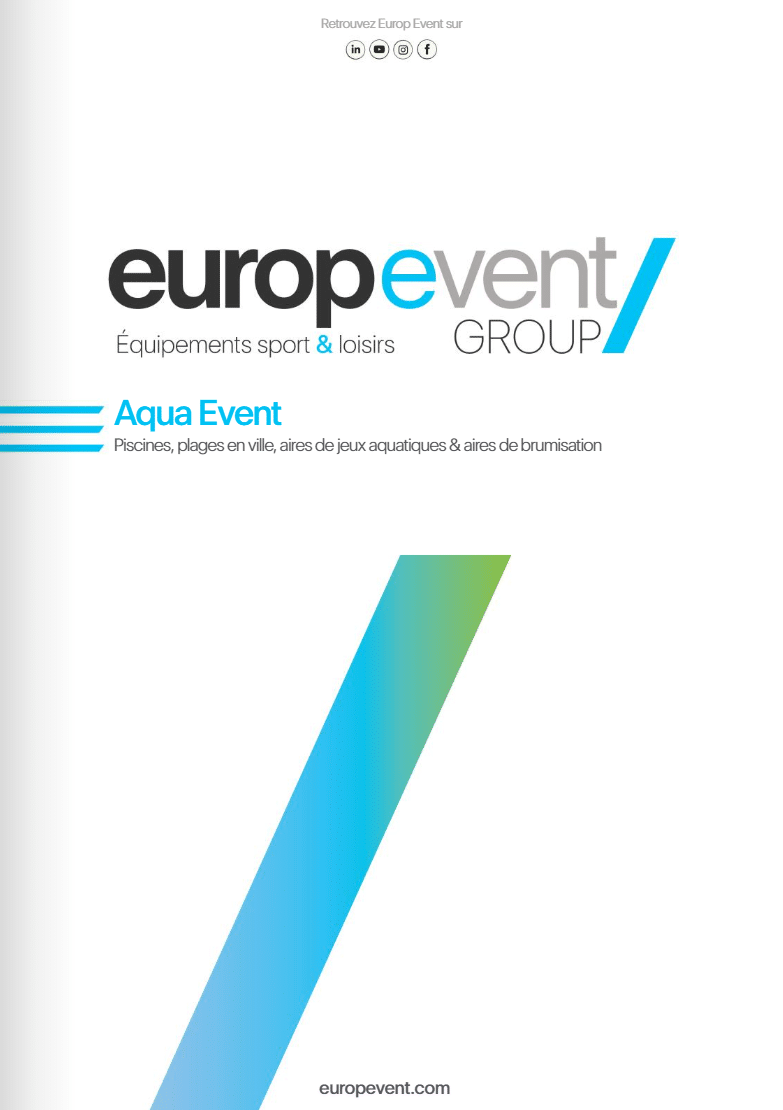 Aqua Event - Société de location de piscine et plage urbaine en France catalogue aquaevent location piscine